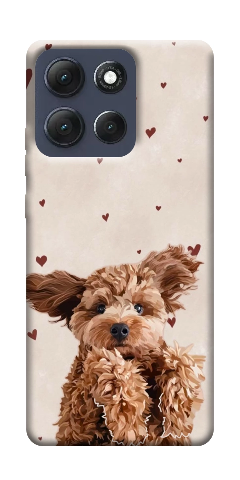 Чохол Сute doggy для Motorola Moto G86 Power