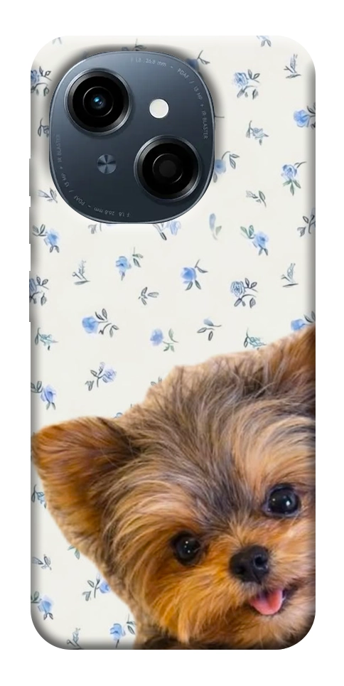 Чехол Cute Yorkie для TECNO Spark Go 1 (KL4)