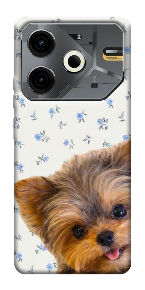 Чохол Cute Yorkie для TECNO Pova 6 Neo (LI6)