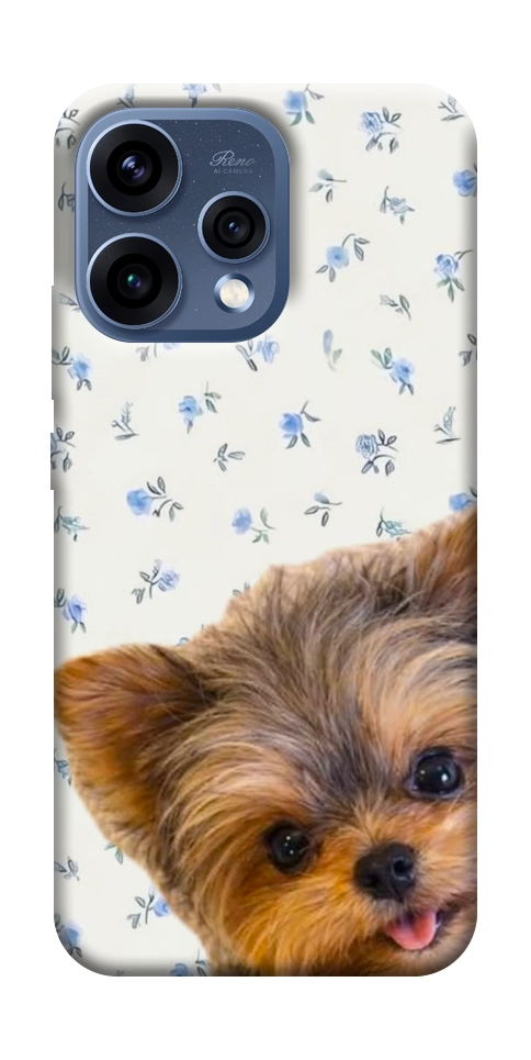 Чохол Cute Yorkie для Oppo Reno 15