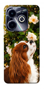 Чехол Flower spaniel для TECNO Spark 20
