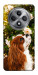 Чехол Flower spaniel для Oppo Reno 12 F 4G