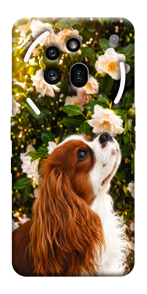 Чохол Flower spaniel для Nothing Phone (3a) Pro