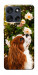 Чехол Flower spaniel для Motorola Moto G56 5G