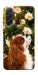 Чехол Flower spaniel для Galaxy A37 5G