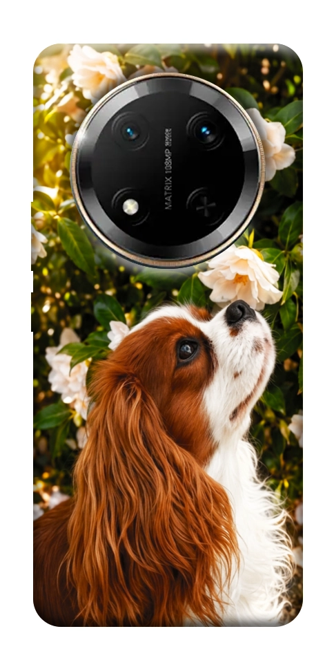 Чехол Flower spaniel для Huawei Honor X9c