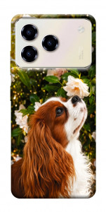 Чехол Flower spaniel для ZTE Blade A76 4G