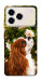 Чехол Flower spaniel для ZTE Blade A76 4G