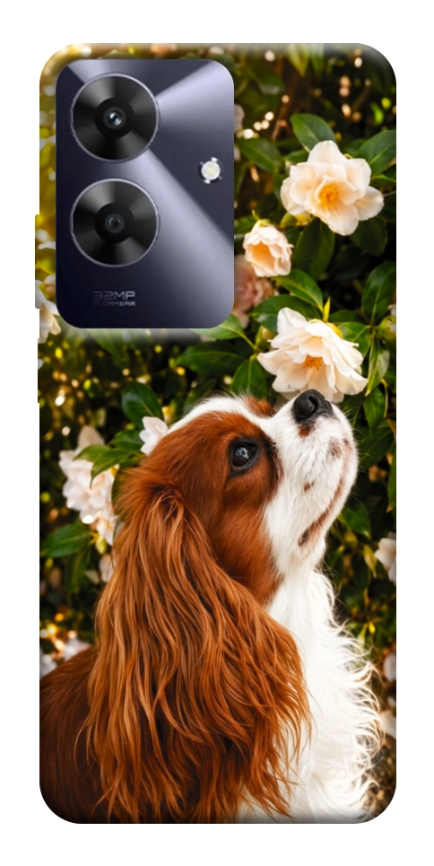 Чехол Flower spaniel для Realme Note 60x