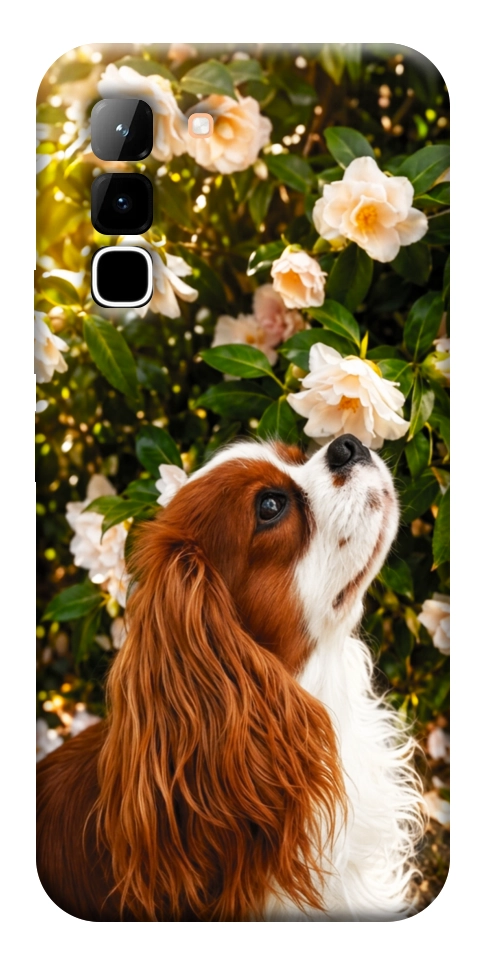 Чохол Flower spaniel для Infinix Hot 70