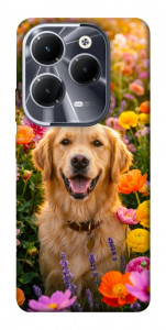 Чохол Flowery labrador для Infinix Hot 40 Pro