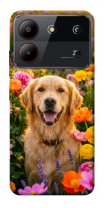 Чехол Flowery labrador для ZTE Blade A54 4G