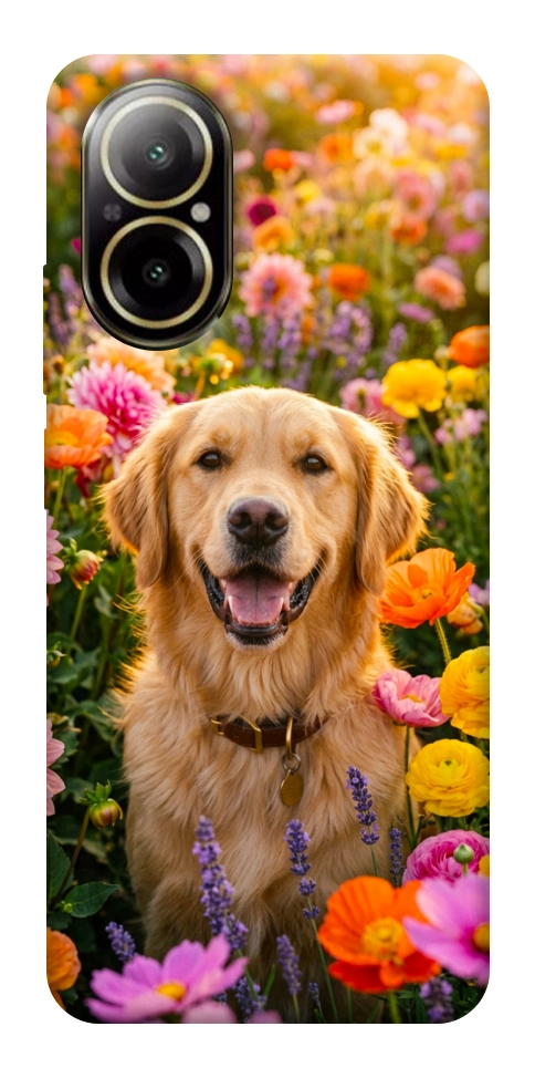 Чехол Flowery labrador для Realme C67 4G