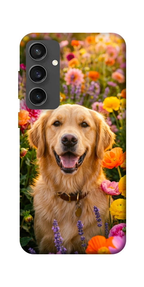 Чехол Flowery labrador для Galaxy S24 FE