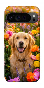 Чехол Flowery labrador для Google Pixel 9 Pro