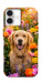 Чохол Flowery labrador для iPhone 16