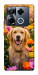 Чехол Flowery labrador для Infinix Note 40 Pro 4G