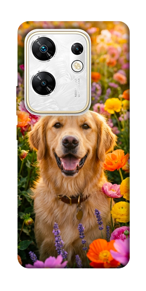 Чохол Flowery labrador для Infinix Zero 30 4G