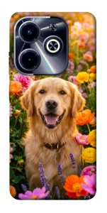 Чехол Flowery labrador для TECNO Spark 20