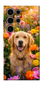 Чехол Flowery labrador для Galaxy S25 Ultra