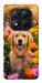Чехол Flowery labrador для Xiaomi Redmi Note 14 Pro 5G