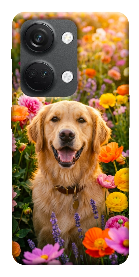 Чехол Flowery labrador для OnePlus Nord 3