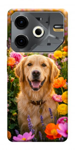 Чехол Flowery labrador для TECNO Pova 6 Neo (LI6)