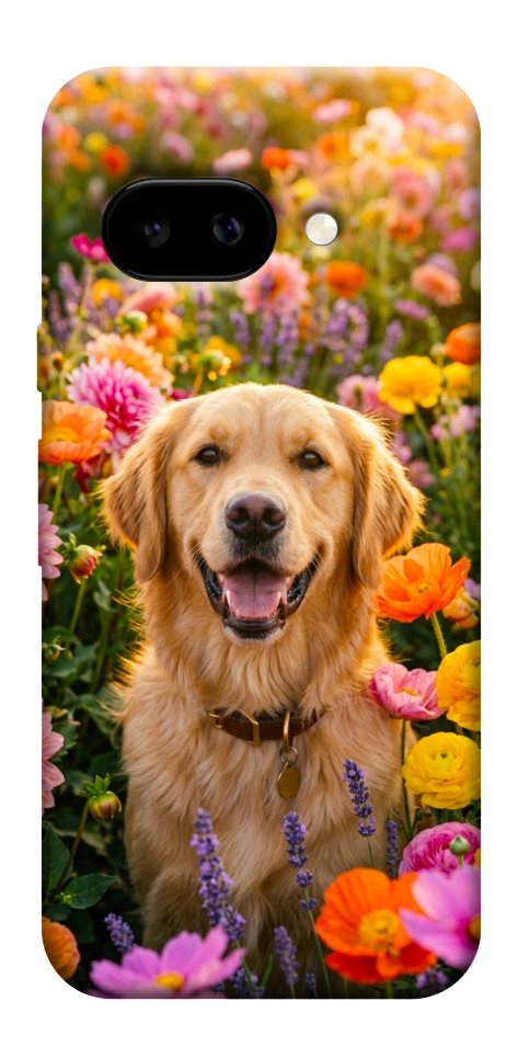 Чохол Flowery labrador для Google Pixel 9a