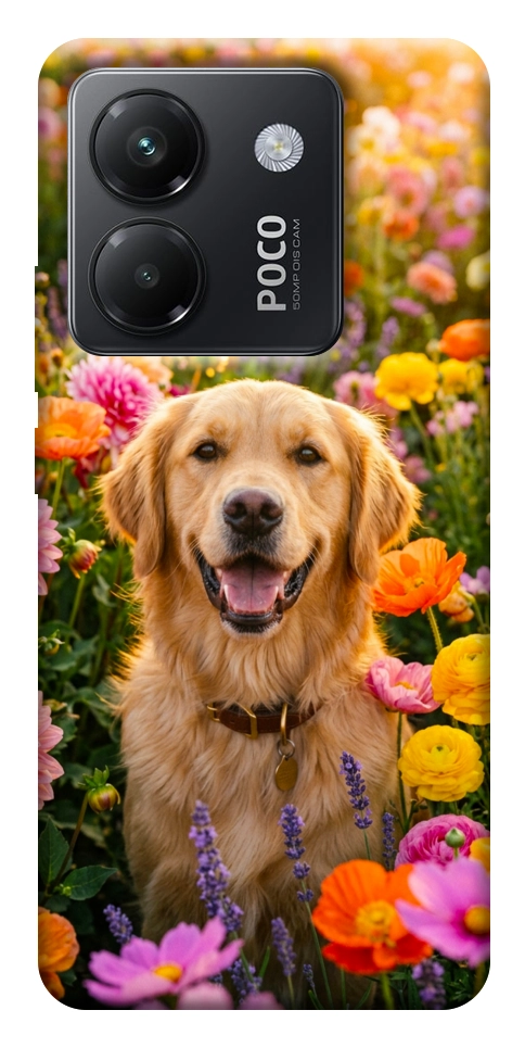 Чехол Flowery labrador для Xiaomi Poco M7 Pro 5G