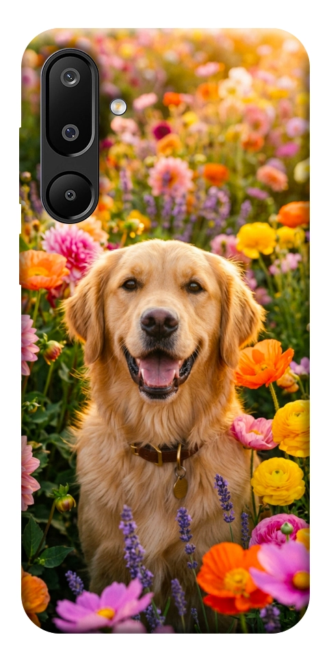 Чехол Flowery labrador для Galaxy M16 5G