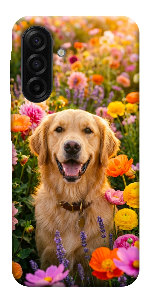 Чехол Flowery labrador для Galaxy A17 5G