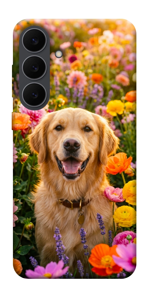 Чехол Flowery labrador для Galaxy S25 FE