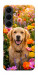 Чехол Flowery labrador для Galaxy S25 FE