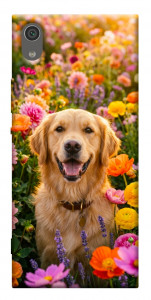 Чехол Flowery labrador для Sony Xperia XA1