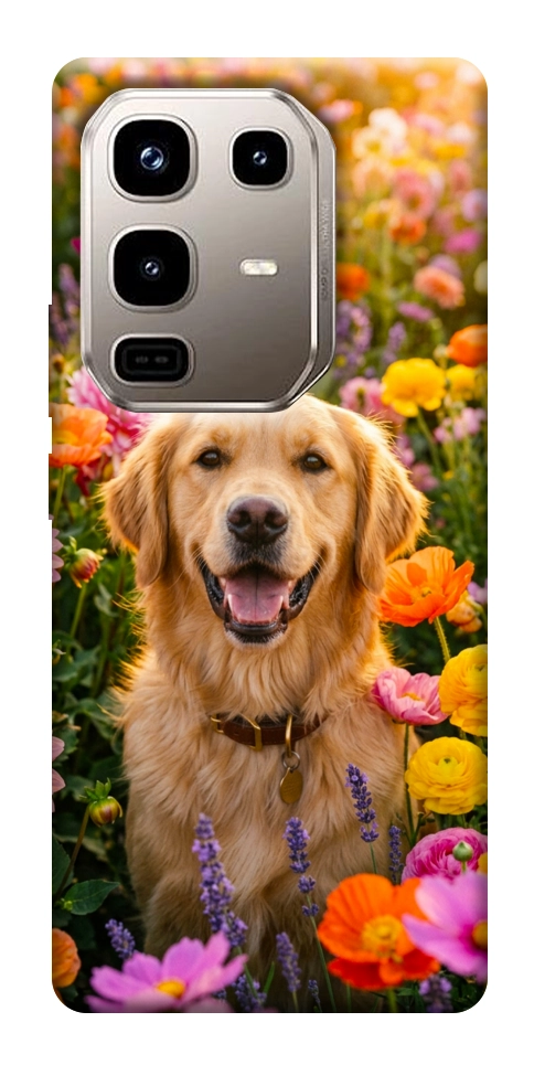 Чохол Flowery labrador для Infinix Note 50 Pro 4G