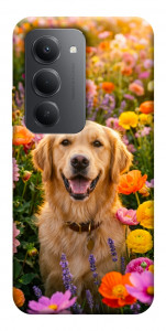 Чехол Flowery labrador для Xiaomi Redmi 15 (Europe version)