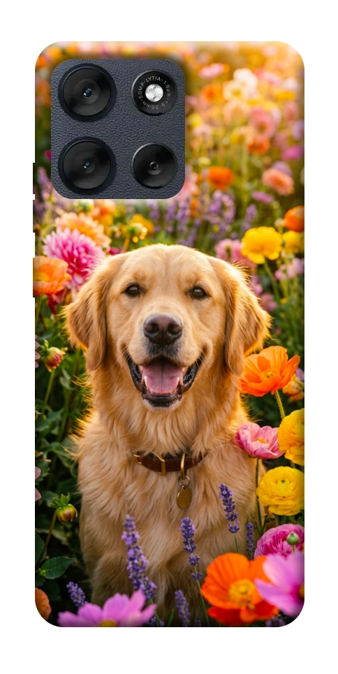 Чохол Flowery labrador для Motorola Moto G56 5G