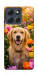 Чохол Flowery labrador для Motorola Moto G86 Power