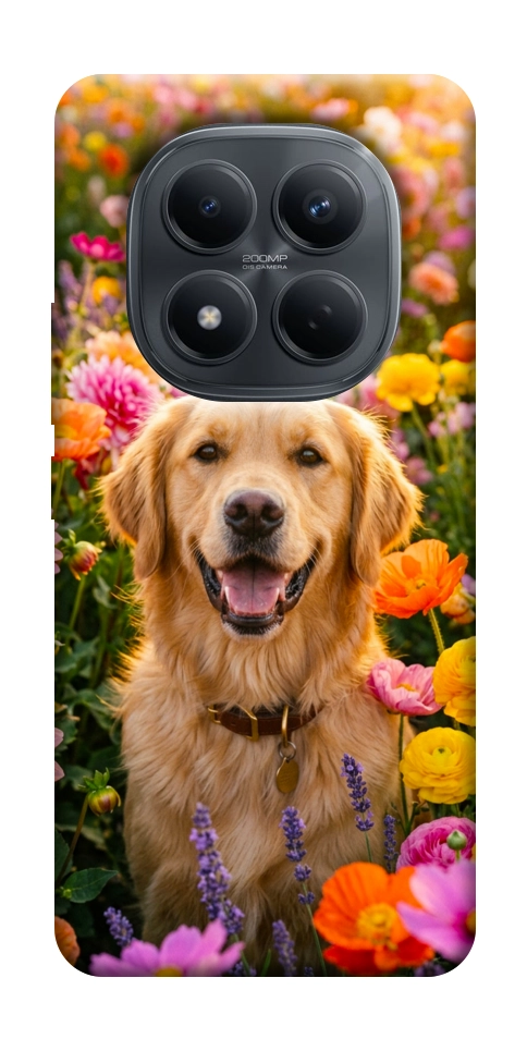 Чохол Flowery labrador для Xiaomi Redmi Note 15 Pro 4G