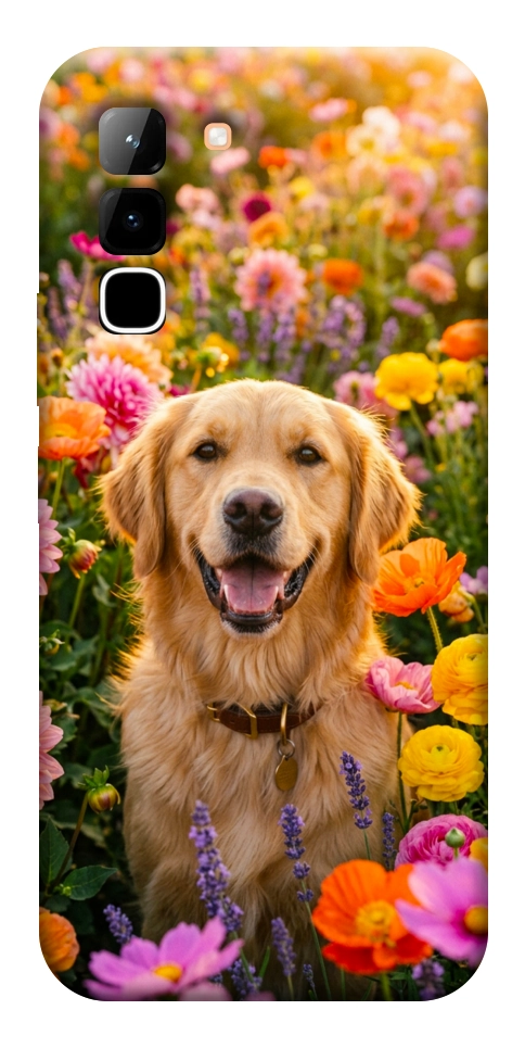 Чохол Flowery labrador для Infinix Hot 70