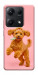 Чехол Happy poodle для Xiaomi Redmi Note 14S