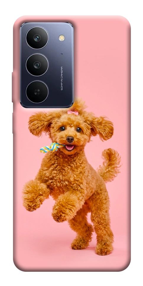 Чехол Happy poodle для Realme C75x