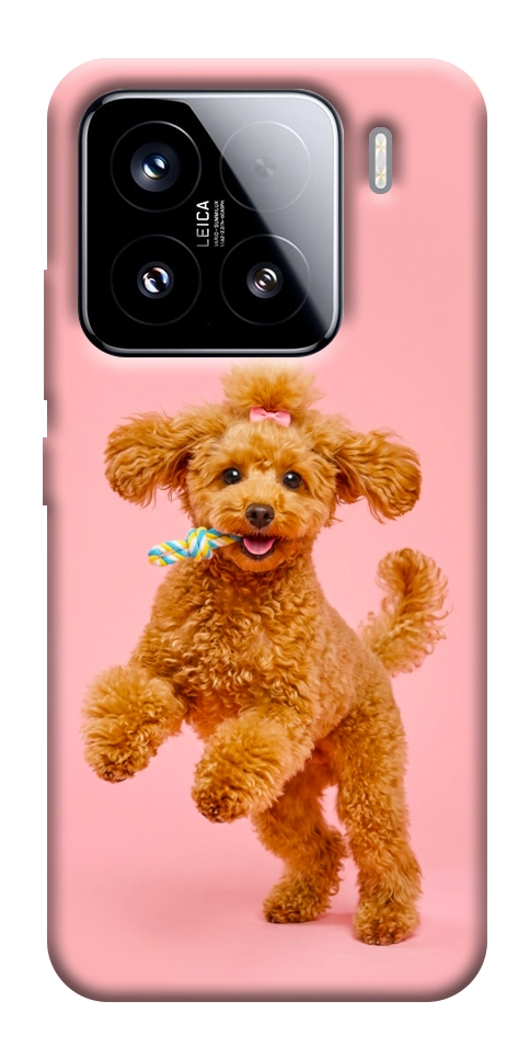 Чехол Happy poodle для Xiaomi 15