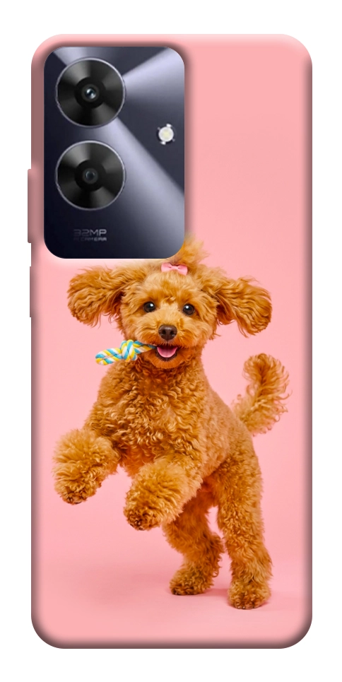 Чехол Happy poodle для Realme Note 60