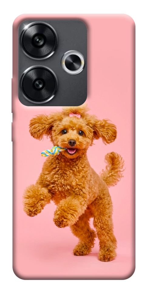 Чехол Happy poodle для Xiaomi Poco F6