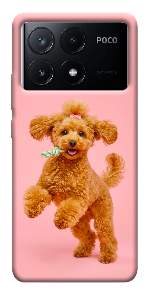 Чохол Happy poodle для Xiaomi Poco X6 Pro