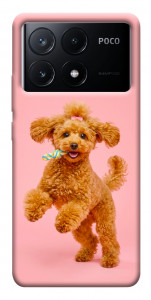 Чехол Happy poodle для Xiaomi Poco X6 Pro