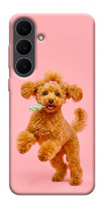 Чехол Happy poodle для Galaxy S25 FE