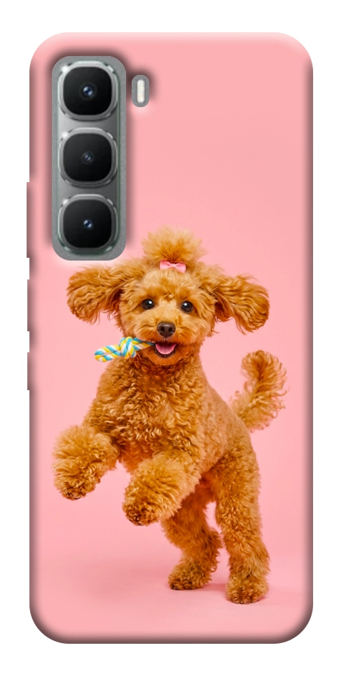Чехол Happy poodle для Infinix Hot 60