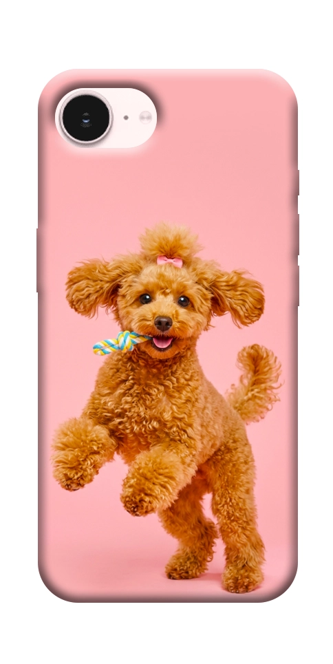Чехол Happy poodle для iPhone 17e